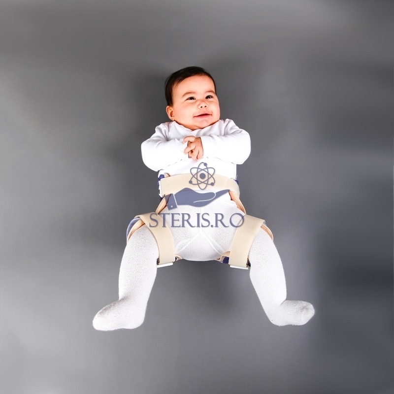 Orteza pediatrica pentru luxatii de sold la copii, model D.K.C. ELBORX-CO823