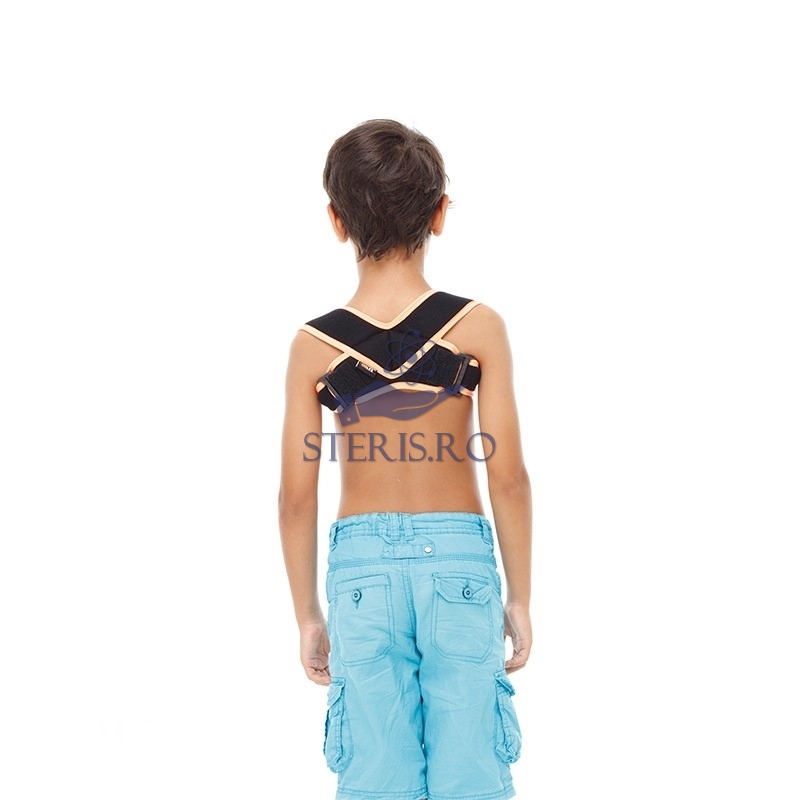 Orteza pediatrica pentru clavicula, tip bandaj, pentru copii ELBORX-CO814
