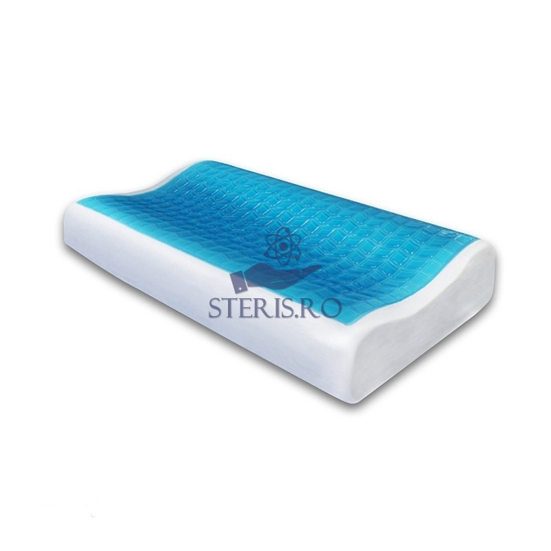 Perna ortopedica de sustinere a gatului, umpluta cu gel ELBORX-Y1203