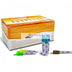 Cutie 50 de fiole indicatori biologici sterilizare abur (autoclav) ATCC 7953