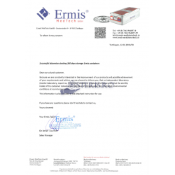 Container sterilizare Ermis 1/2 Premium cu supapa diverse modele