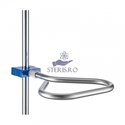 Maner pliabil Z2N07952, pentru impingerea stativelor de perfuzii, material otel inoxidabil