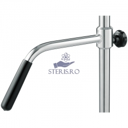 Maner Z2N06982, pentru impingerea stativelor de perfuzii, material otel inoxidabil
