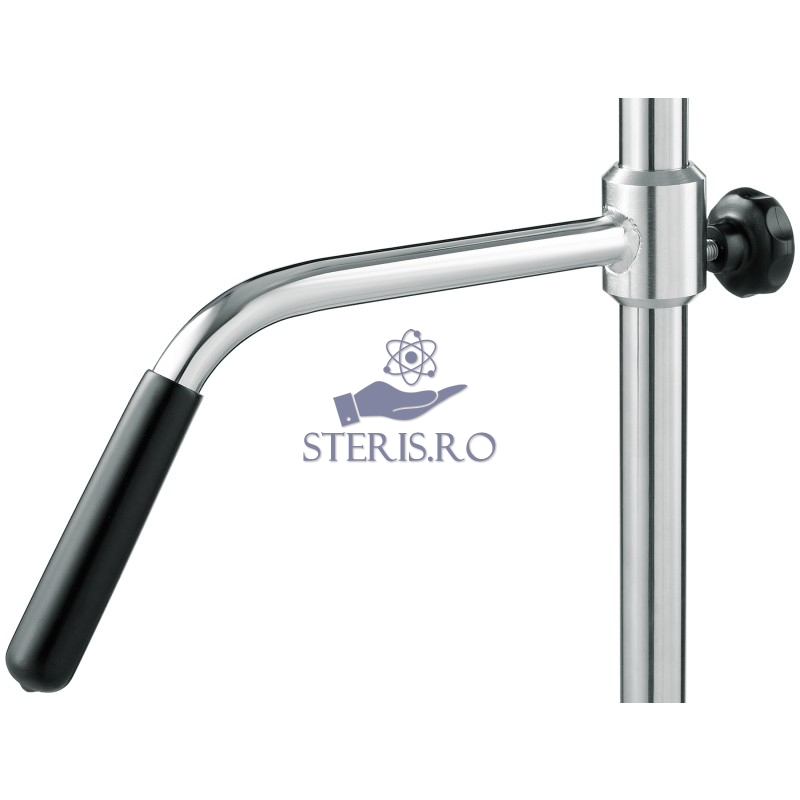 Maner Z2N06982, pentru impingerea stativelor de perfuzii, material otel inoxidabil