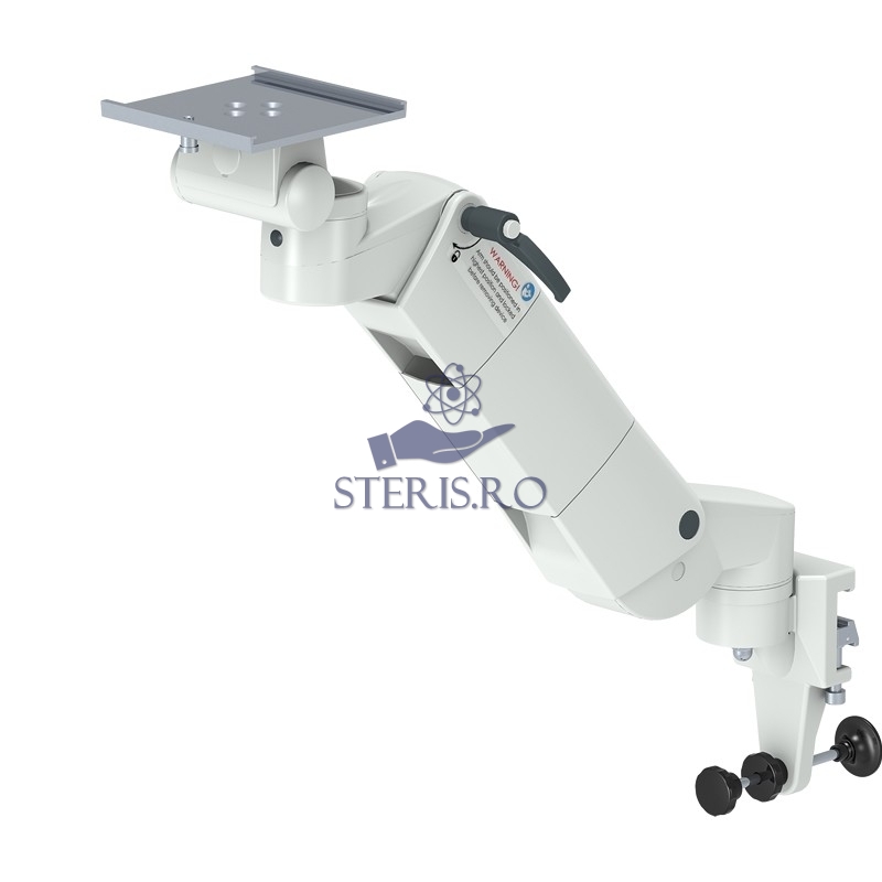 Brat pivotant / de sustinere Z-DOCK73, reglabil pe inaltime 460 mm, capacitate 14 kg, sina 25x10 mm