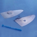 Plase chirurgicale Herniamesh Net Plug & Patch