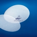 Plasa chirurgicala Herniamesh ovala mica, realizata din plasture oval monofilament de polipropilena neabsorbabila