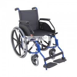 Scaun pentru invalizi, rotile manuale, cadru otel, CELTA COMPACT 3
