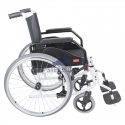 Scaun pentru invalizi, rotile manuale, cadru aluminiu, LATINA COMPACT