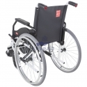 Scaun pentru invalizi, rotile manuale, cadru aluminiu, LATINA COMPACT