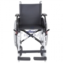 Scaun pentru invalizi, rotile manuale, cadru aluminiu, LATINA COMPACT