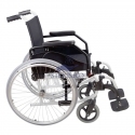 Scaun pentru invalizi, rotile manuale, cadru aluminiu, LATINA