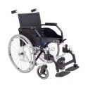 Scaun pentru invalizi, rotile manuale, cadru aluminiu, LATINA