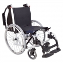 Scaun pentru invalizi, rotile manuale, cadru aluminiu, LATINA