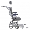 Scaun pentru invalizi, rotile manuale, tetiera reglabila, PLANE
