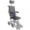 Scaun pentru invalizi, rotile manuale, tetiera reglabila, PLANE