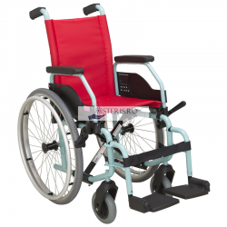 Scaun pediatric pentru invalizi, rotile manuale, model LILIPUT