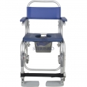 Scaun cu toaleta si wc, pentru persoane cu dizabilitati, cadru aluminiu, model ATLANTIC