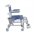 Scaun cu toaleta si wc, pentru persoane cu dizabilitati, cadru otel inoxidabil, model ARCTIC