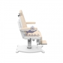 Scaun electric medical rotativ pentru examinare ORL, cu 3 motoare, model ENT1-E