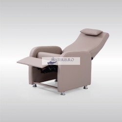 Fotoliu / pat extensibil spitalicesc reclinabil, pentru pacienti, model MIA BED 05
