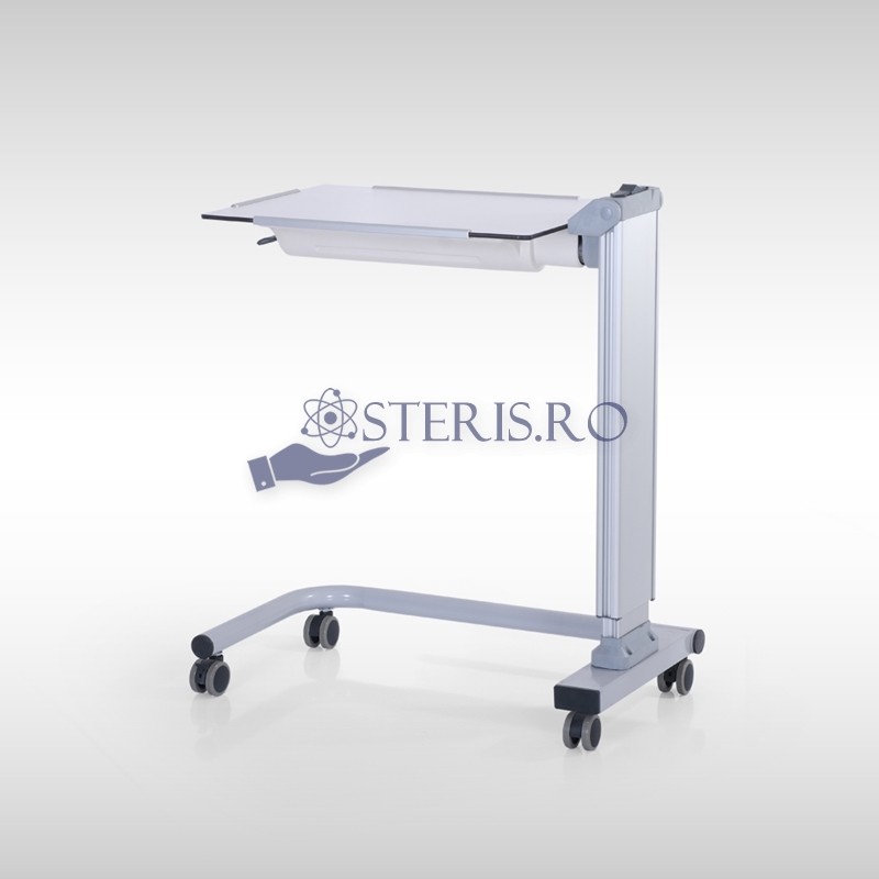 Masa pentru pat spitalicesc cu sistem lateral, model OBT-05