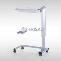 Masa pentru pat spitalicesc cu sistem lateral, model OBT-05
