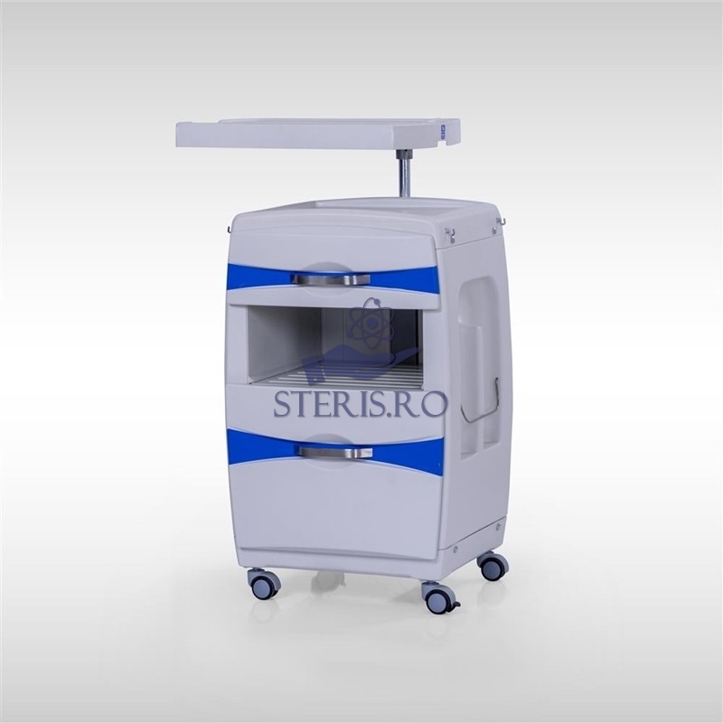 Noptiera pentru paturi de spital, material plastic ABS, model BEDSIDE-12