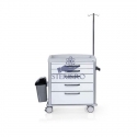 Carucior uz spitalicesc, pentru medicamente si ustensile, model CAR03S