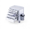 Carucior uz spitalicesc, pentru medicamente si ustensile, model CAR03S