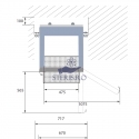 Frigider laborator BIOMEDICAL F-138i (de la -5°C la -25°C)
