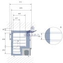 Frigider laborator BIOMEDICAL F-138i (de la -5°C la -25°C)