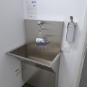 Lavoare Aseptice din Inox pentru Spalarea Chirurgicala a Mainilor (1 Post)