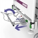 Pat de spital complet electric, terapie intensiva, capacitate 300 kg, INVENT