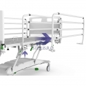Pat de spital complet hidraulic, capacitate 250 kg, SUPERTA H