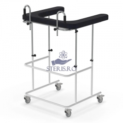 Cadru de mers cu 4 roti, inaltime ajustabila, TITUS