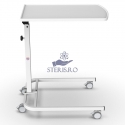 Masuta de spital mobila cu 4 roti, inaltime ajustabila pentru pat S-202-B