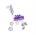 Carucior medical pentru transport pacienti, pliabil, ergonomic, capacitate 200 kg, SHORTY