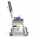 Carucior medical pentru transport pacienti, pliabil, ergonomic, capacitate 200 kg, E-MO