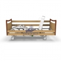 Pat de spital pentru ingrijire medicala, hidraulic, trendelenburg, inaltime reglabila, capacitate 250 kg, DOMEO-H