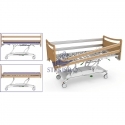 Pat de spital pentru ingrijire medicala, hidraulic, trendelenburg, inaltime reglabila, capacitate 250 kg, DOMEO-H