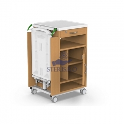 Noptiera medicala pentru ingrijire, cu blat de masa reglabil rabatabil, capacitate 10 kg, NS-1