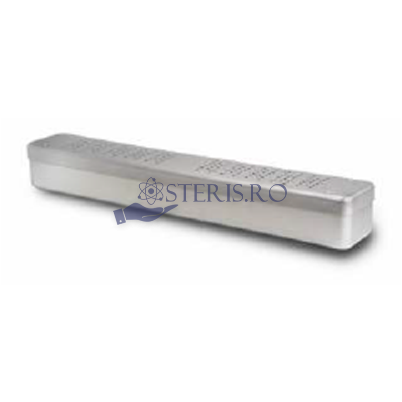 Caseta de sterilizare oftalmologie 450x70x60 mm