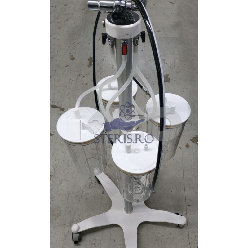 Carucior pentru ejector in sala de operatie
