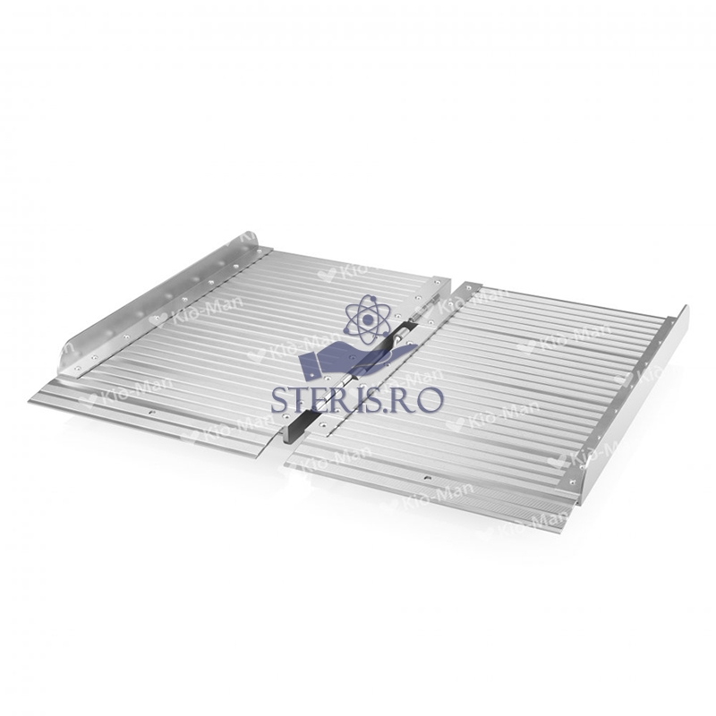 Rampă de aluminiu pentru scaun cu rotile, 60 cm
