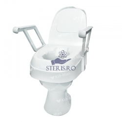 Scaun de toaleta inaltat, cu capac inclus