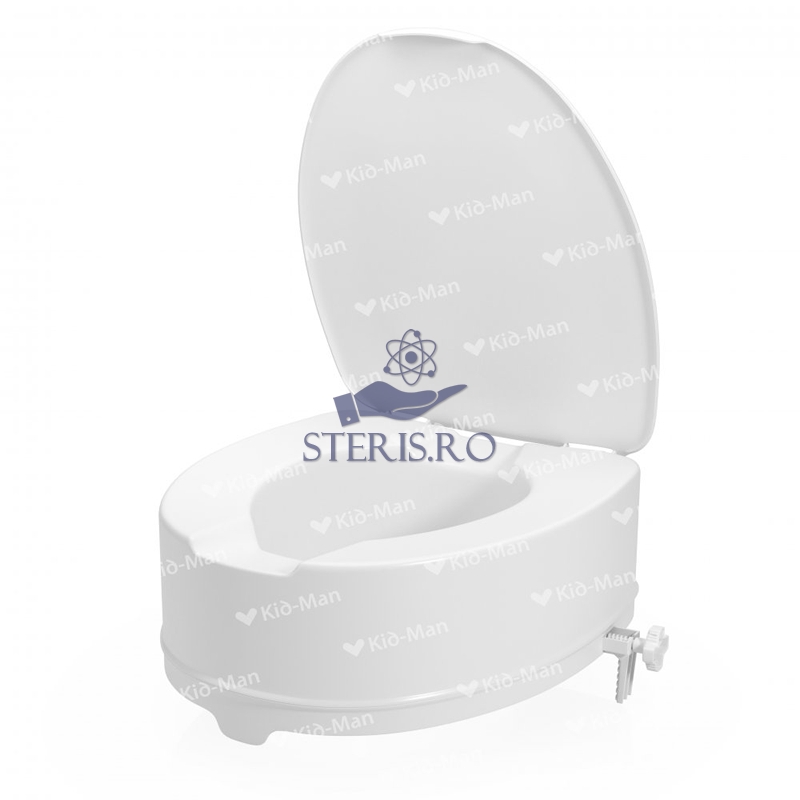 Capac pentru scaun de toaleta inaltat