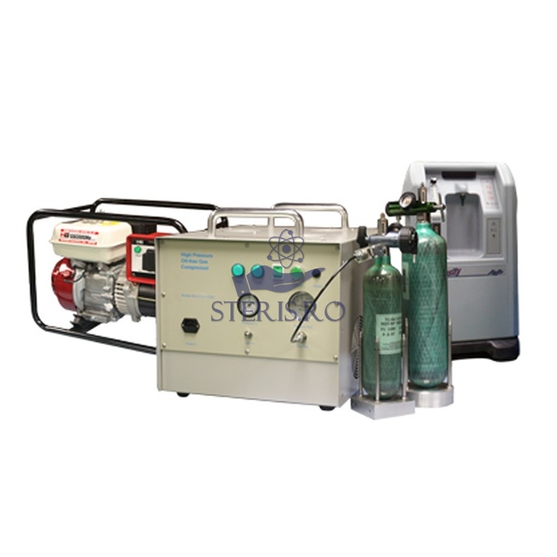 Sistem portabil autonom de umplere oxigen (3000 PSI)