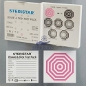 Test Bowie-Dick pachet sterilizare abur 121-134 grade C