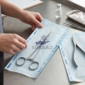 Pungi sterilizare diverse dimensiuni autoadezive cu indicatori abur si etilen-oxid, fara volum